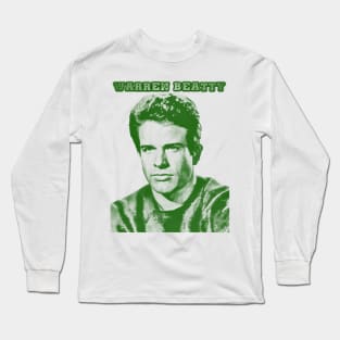Warren Beatty  - greensolid styile Long Sleeve T-Shirt